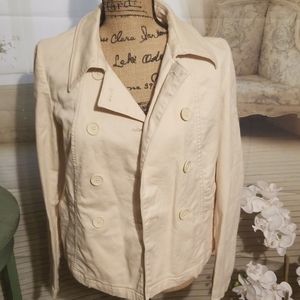 Gap Cream colored Jacket Size 8